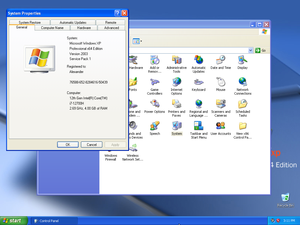 Upgrade Stufe 3 - von Windows XP auf Windows 11