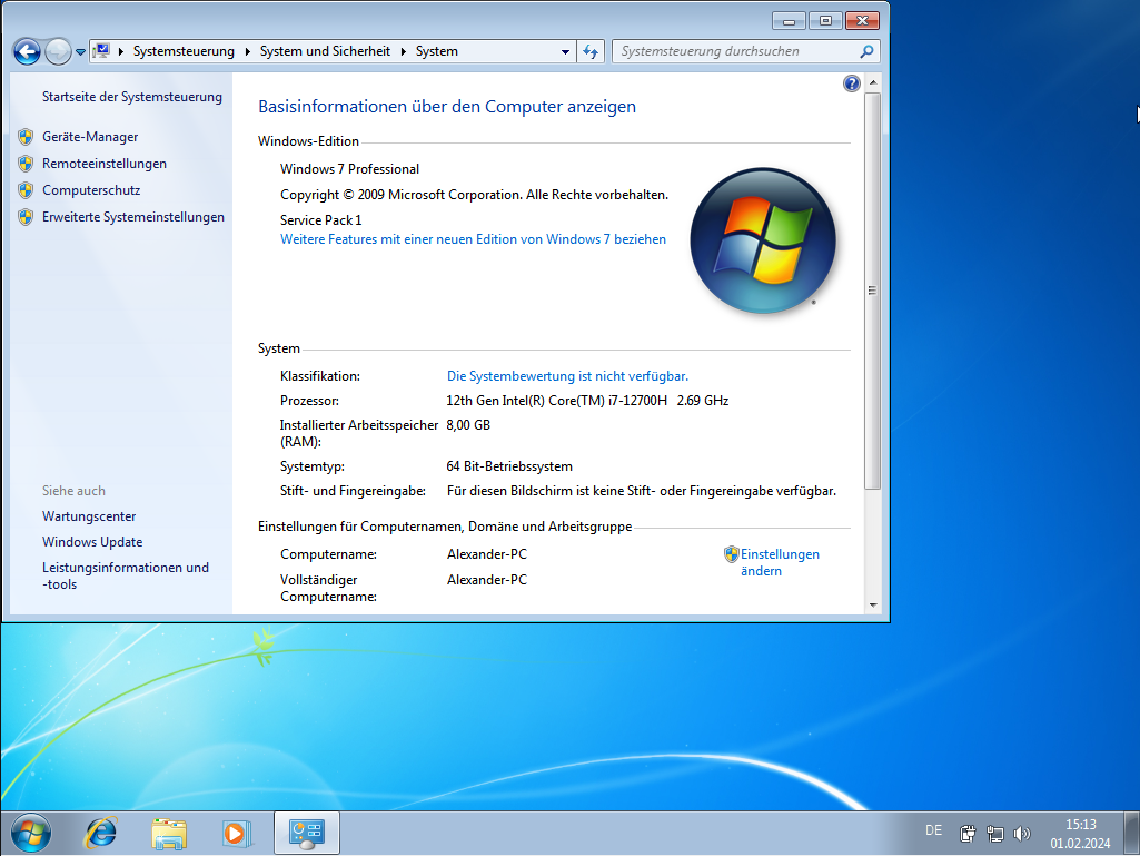 Upgrade Stufe 2 - von Windows 7 auf Windows 11